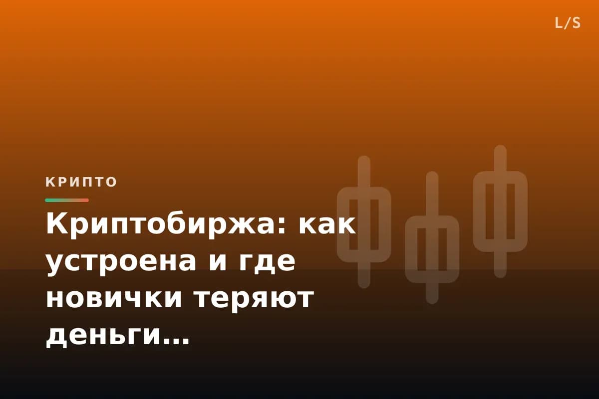 Криптобиржа: как устроена и где новички теряют деньги